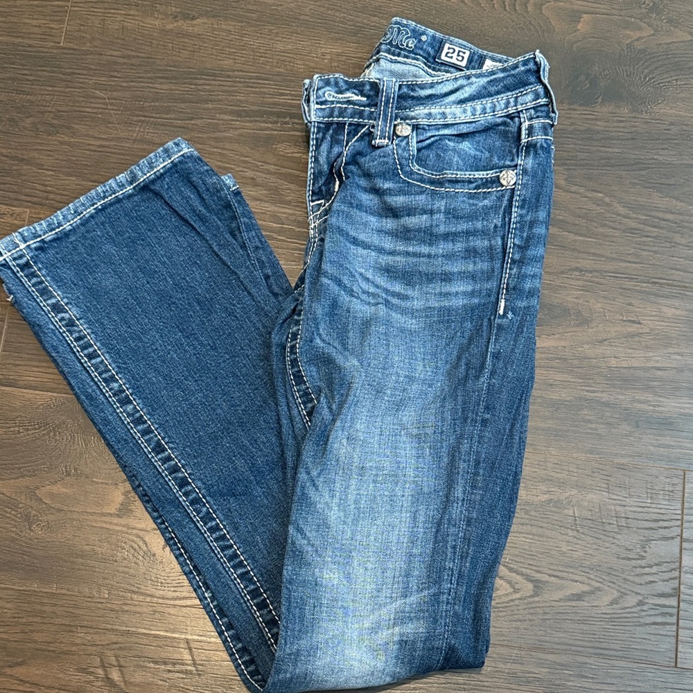 Miss Me Dark Wash Denim Jeans